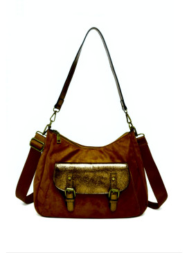 Sac bandoulière en suédine