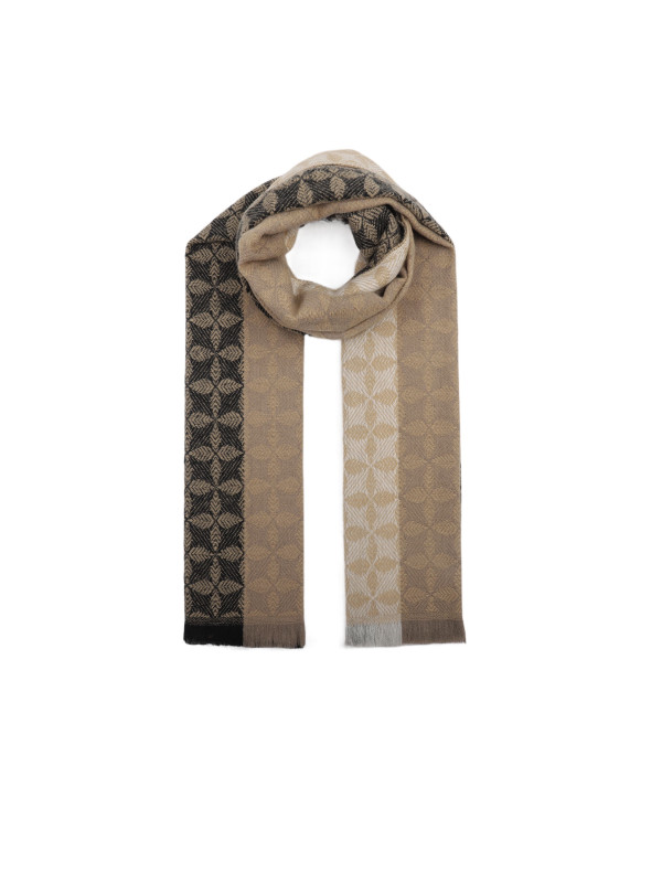 Écharpe imprimé jacquard