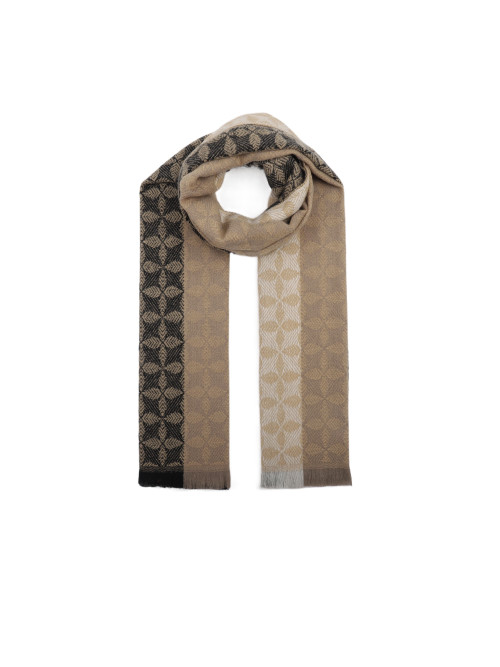 Écharpe imprimé jacquard