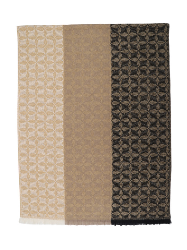 Écharpe imprimé jacquard