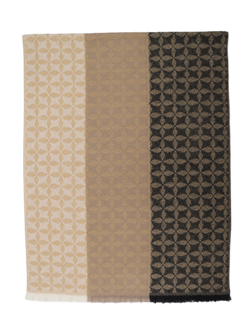 Écharpe imprimé jacquard