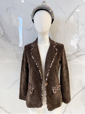 Veste souple en maille...