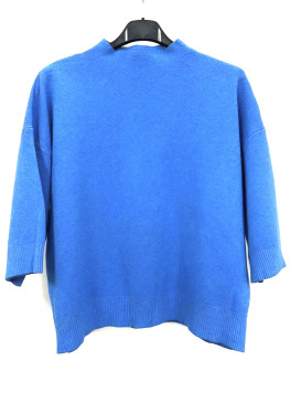 Pull crop col montant...
