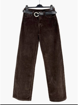 Pantalon en velours mille...