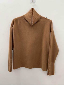 Pull col roulé coupe droite...