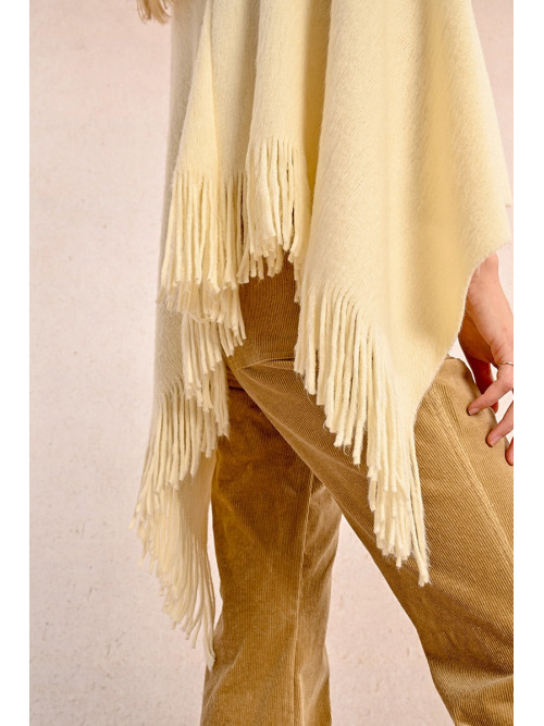 Poncho col V frangé Molly Bracken