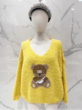 Pull ourson maille...
