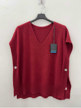 Pull oversized col V sans...