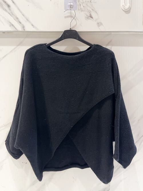 Pull cache cœur manches 3/4