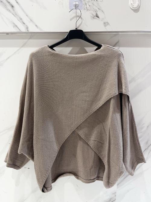 Pull cache cœur manches 3/4