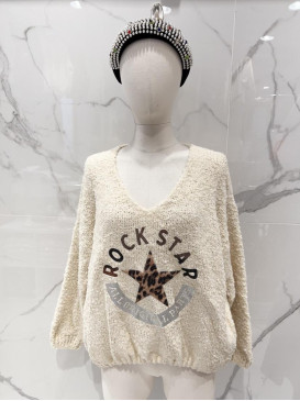 Pull ROCKSTAR maille...
