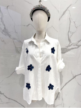 Chemise oversized avec...