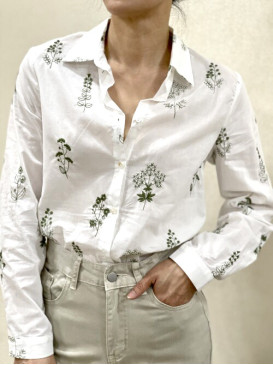 Chemise manches longues...