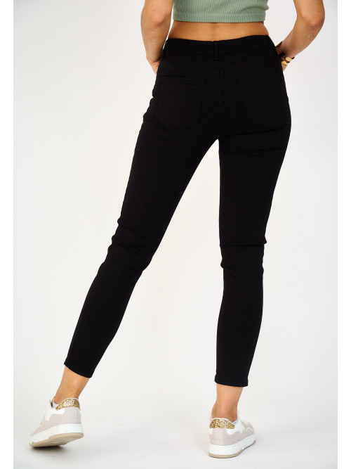 Jean slim couleur effet "push up"