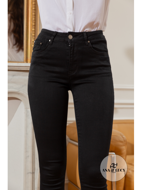 Jean slim hyper stretch effet "push up"