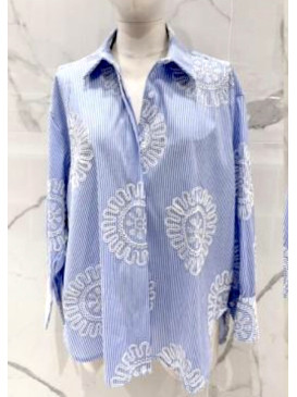 Chemise XXL rayures manches...
