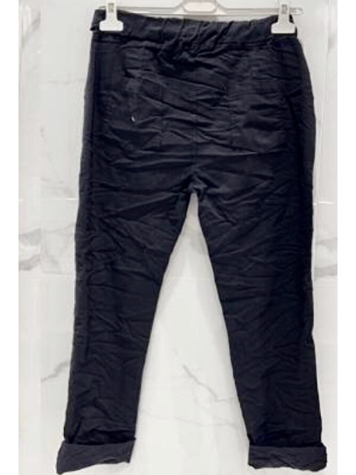 Pantalon stretch avec lien taille