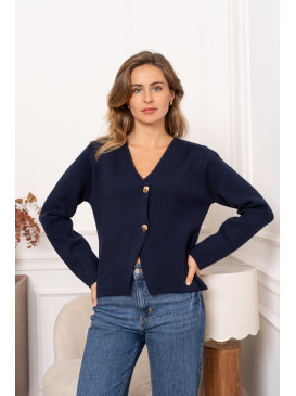 Veste gilet col V manches...