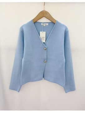 Veste gilet col V manches...