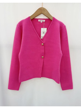 Veste gilet col V manches...