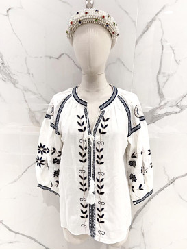 Chemise manches longues col...