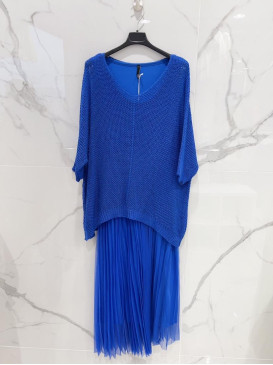 Robe longue doublée en...