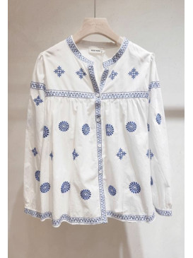 Chemise manches longues col...
