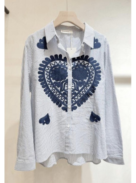 Chemise manches longues...