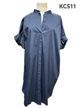 Robe courte oversized en...