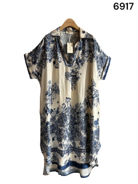 Robe chemise longue...