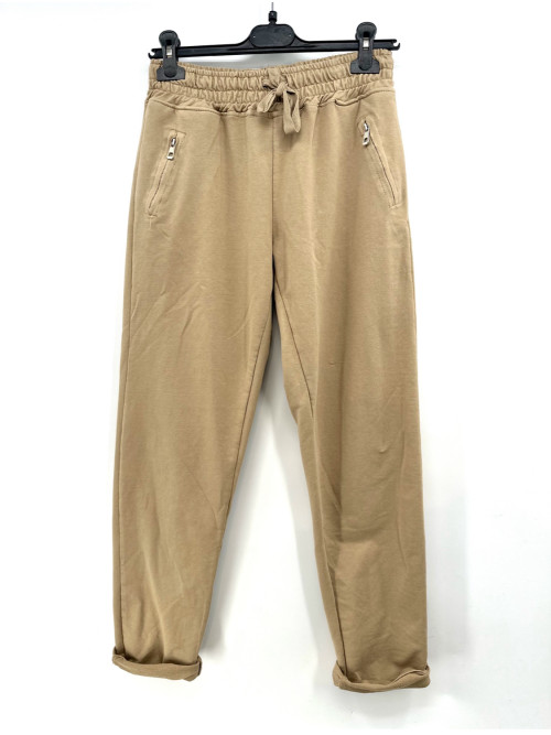 Pantalon "jogg" poches zippées