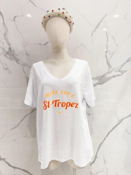 T-shirt XXL "Week-end à St Tropez"
