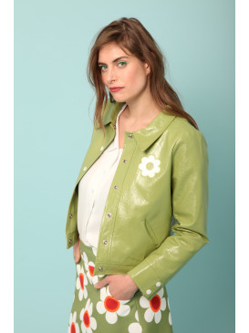 Blouson vinyl esprit...
