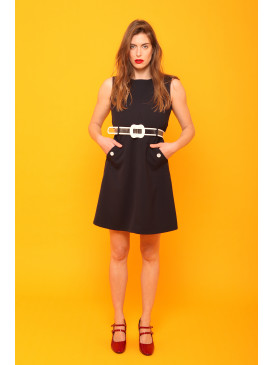 Robe rétro seventies sans...