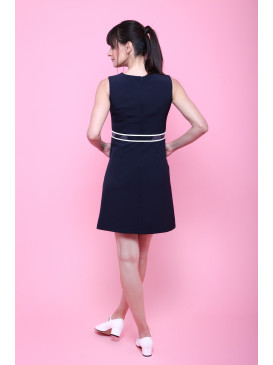 Robe rétro seventies sans...