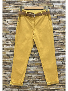 Pantalon slim stretch avec...
