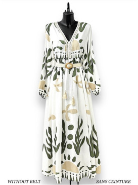 Robe longue imprimé...