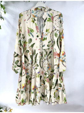 Robe courte oversized...