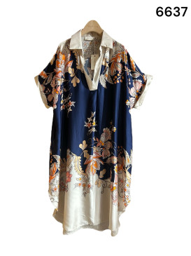 Robe chemise longue...