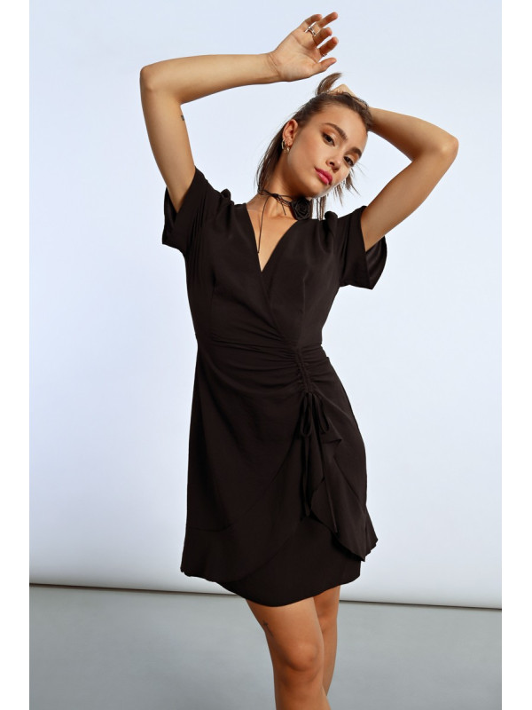 Robe courte effet portefeuille