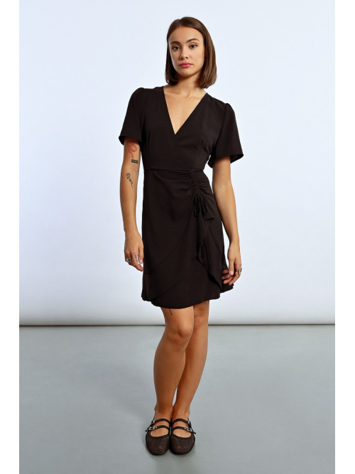 Robe courte effet portefeuille