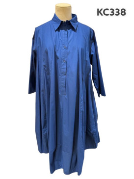 Robe parachute en popeline...