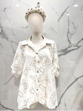 Chemise XL longue et évasée...