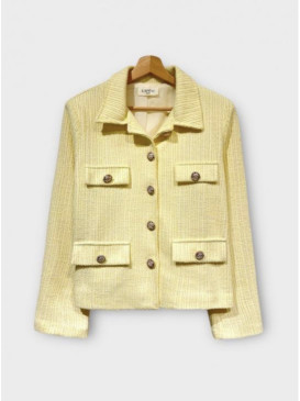 Veste col chemise boutons...