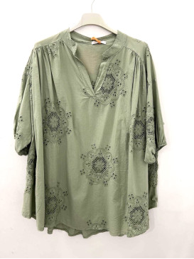 Tunique oversized col...