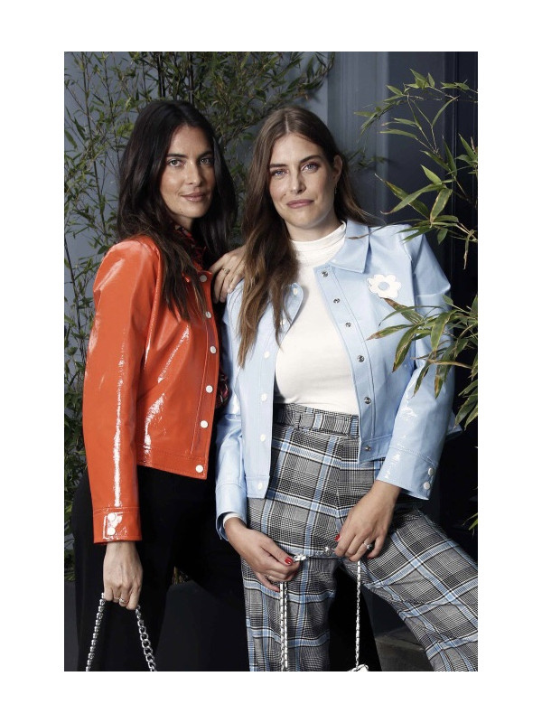 Blouson vinyl esprit seventies