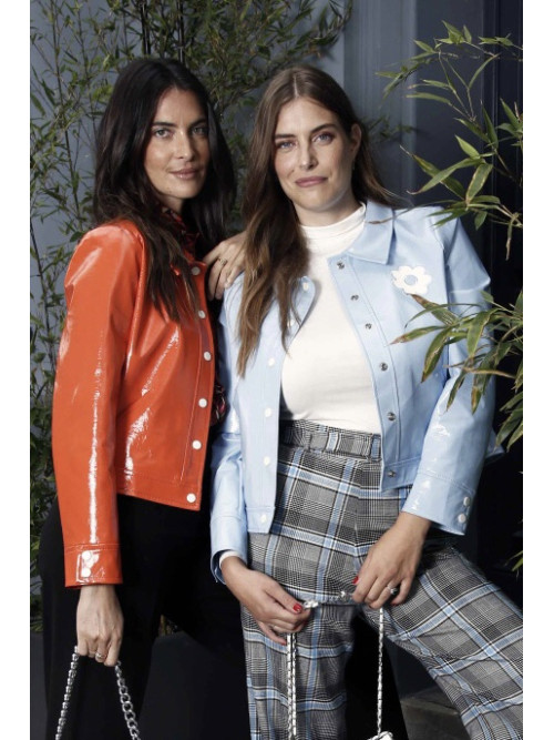 Blouson vinyl esprit seventies