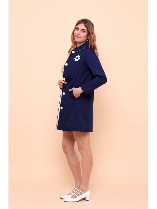 Caban 70's manches longue Hippocampe