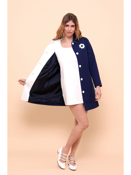Caban 70's manches longue Hippocampe