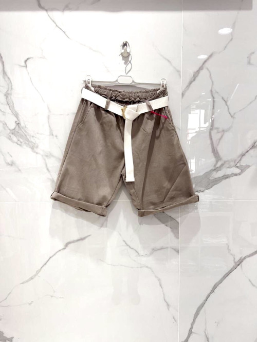 Bermuda stretch avec ceinture